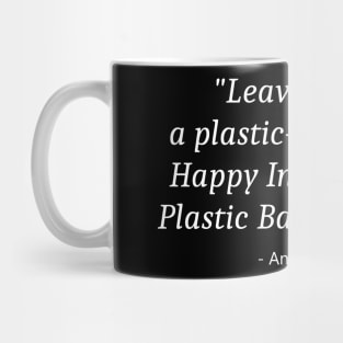 International Plastic Bag Free Day Mug